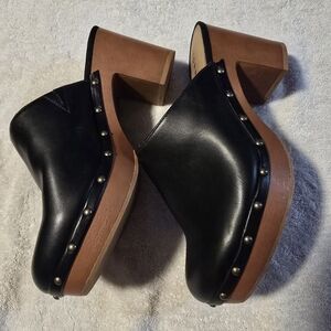 Torrid Black Studded Mules